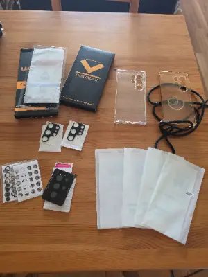 Zubehör-Paket für Samsung Galaxy S23 Ultra – Neu & unbenutzt – 25 €