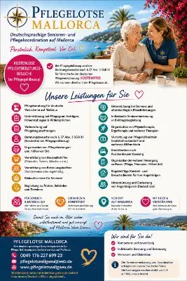 Deutsche Pflegeberatung und Pflegekoordination! Pflegelotse Mallorca